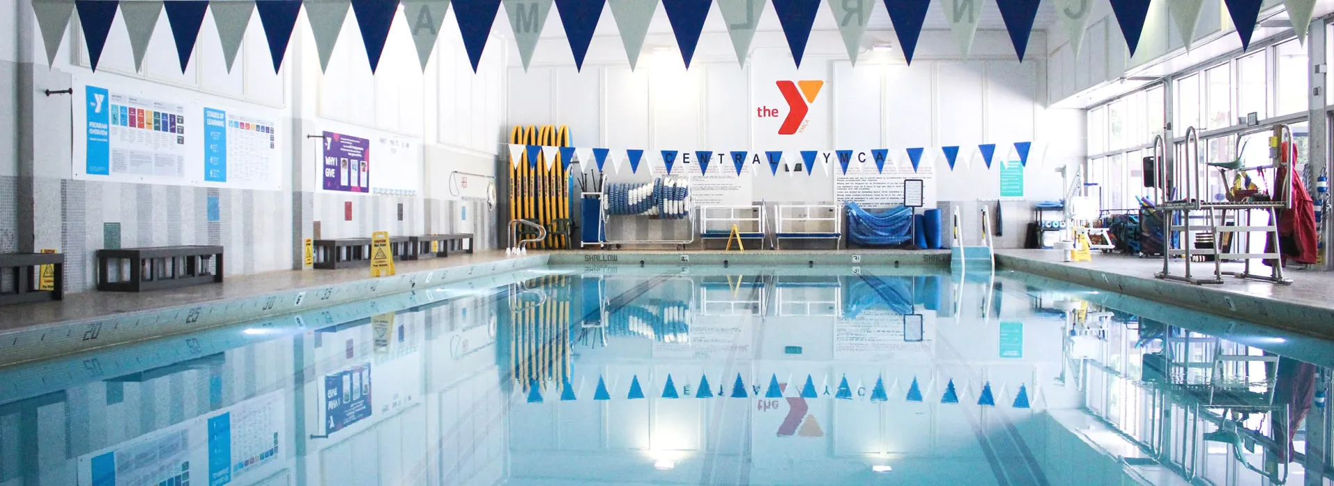 Central indoor pool